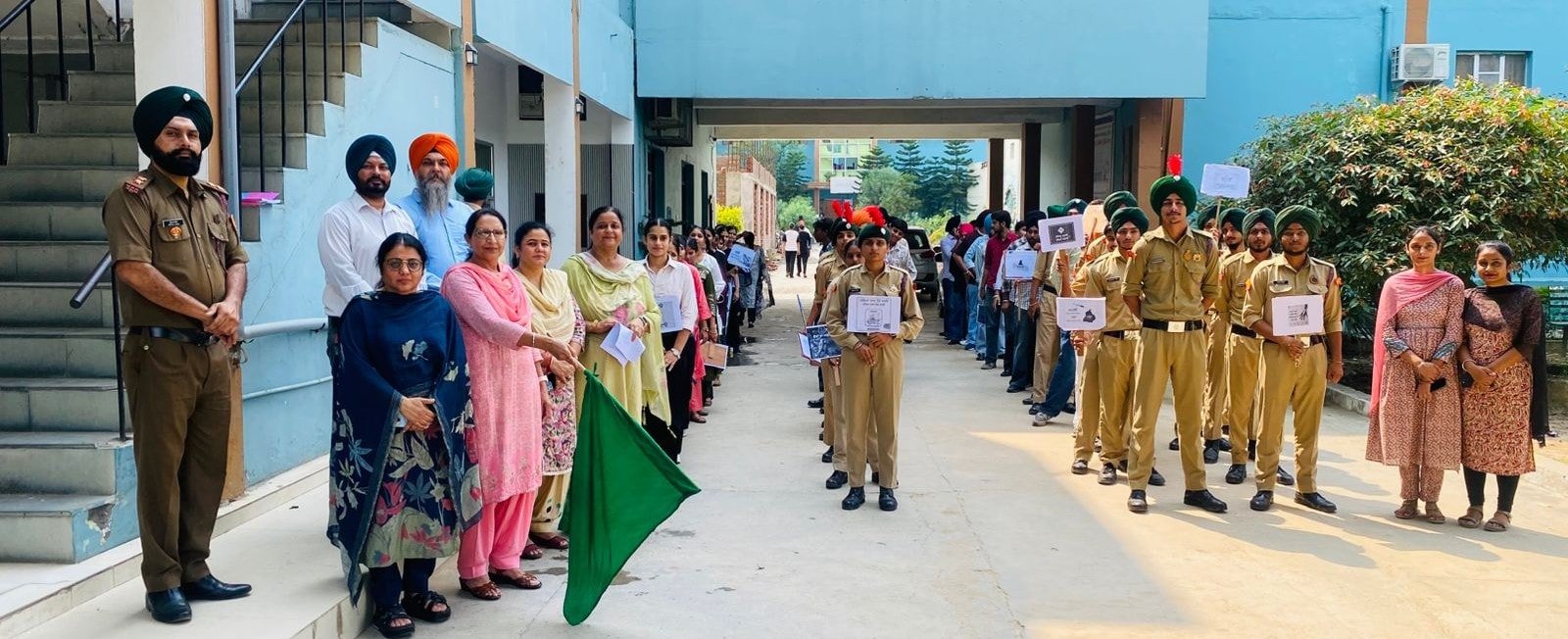Anti-drug rally, poster making and quiz competition organized on Gandhi Jayanti